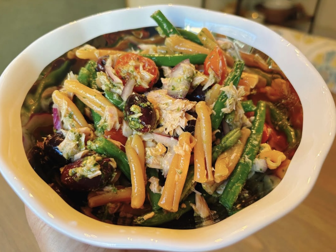 Tuna Green Bean Pasta Salad