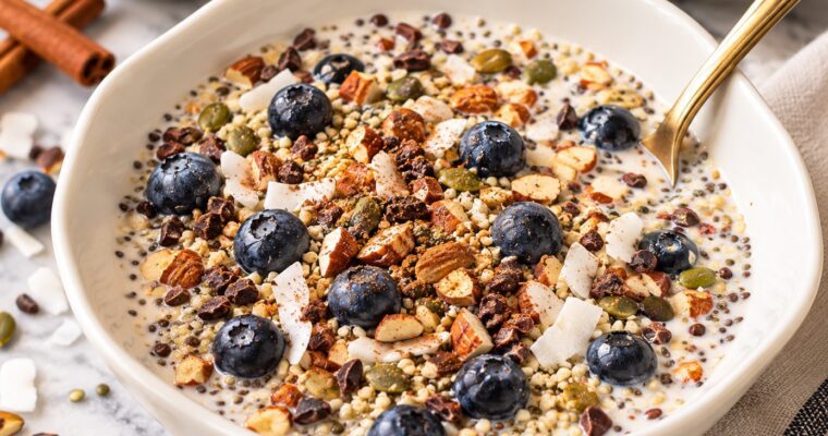 High-Protein Nut & Seed Breakfast Cereal