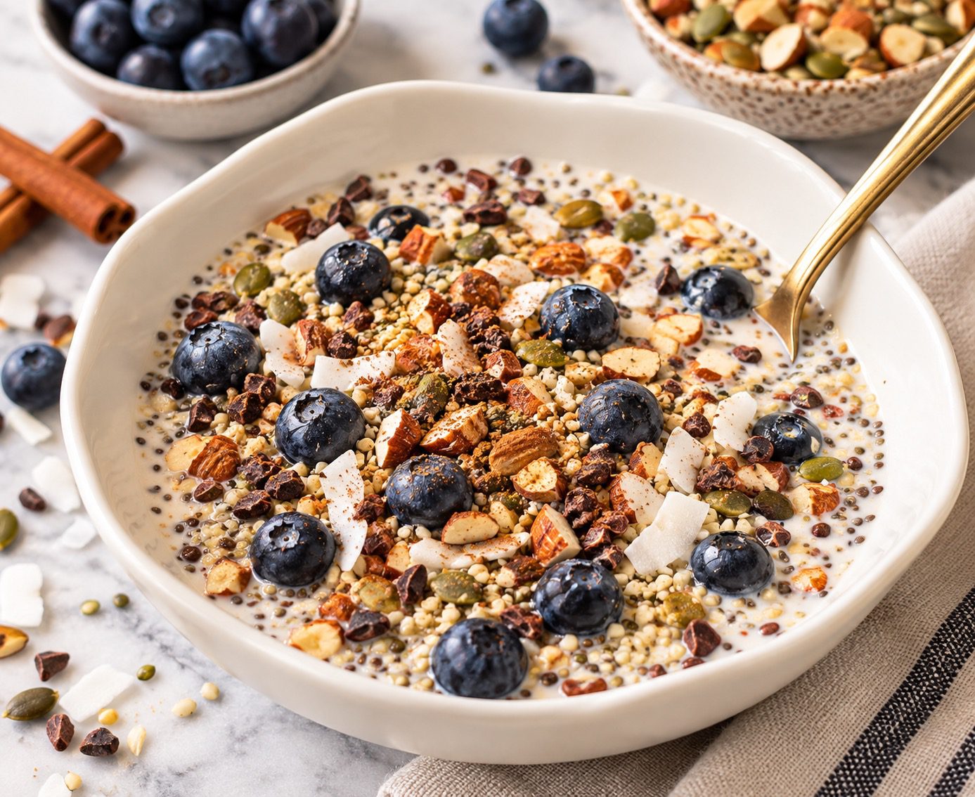 High-Protein Nut & Seed Breakfast Cereal